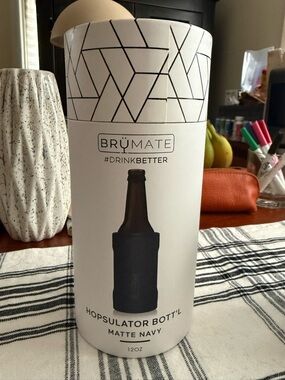 BrüMate Hopsulator Bott'l Insulated Bottle Cooler - Matte Navy
